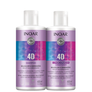 INOAR 4D KIT 3 PRODUITS