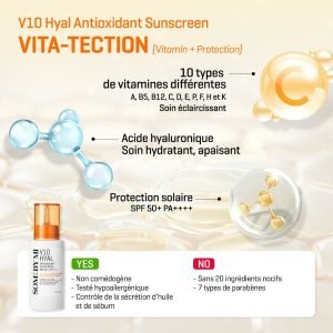 V10 HYAL ANTIOXIDANT SUNSCREEN 40G