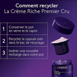 CAUDALIE Premier Cru la crème riche RECHARGE 50ml