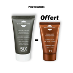 Photo White Ecran Invisible Spf 50+= Photo White Correcteur Teint Fluide N°11 20ml Offert