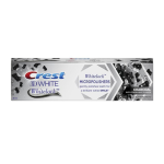 Crest Dentifrice 3D White Whitelock charcoal 88ml